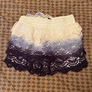 New Sunlight Moon BelleTweed Skirt